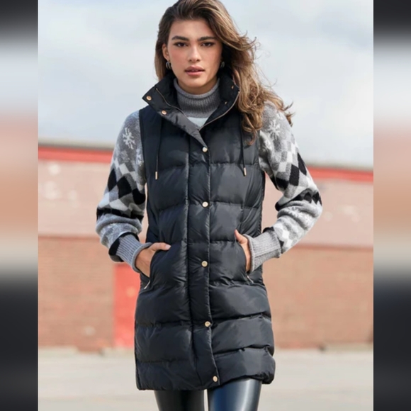 Zara Jackets & Blazers - ZARA PUFFER LONG VEST